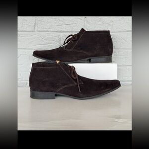 Calvin Klein Suede Boots Men's 10.5